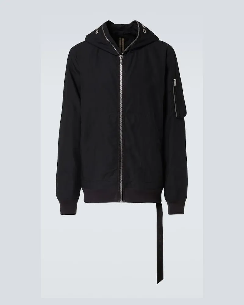 Rick Owens Jacke Schwarz