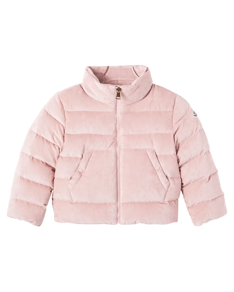 Moncler Daunenjacke Marth aus Cord Pink