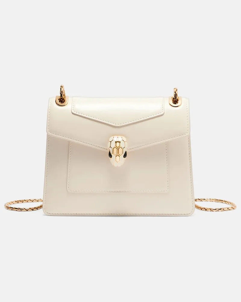 Bulgari Tote Serpenti Forever Day-to-Night Weiß