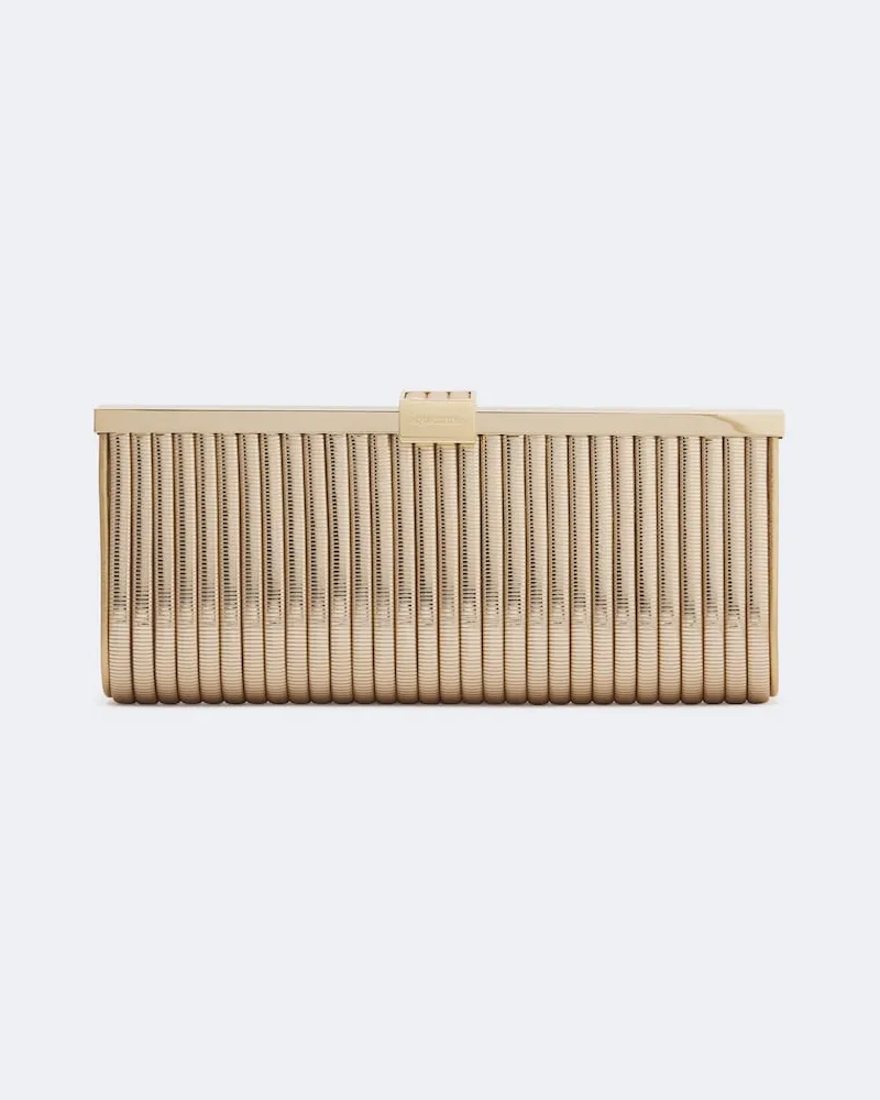 Aquazzura Clutch Heatwave Small Gold