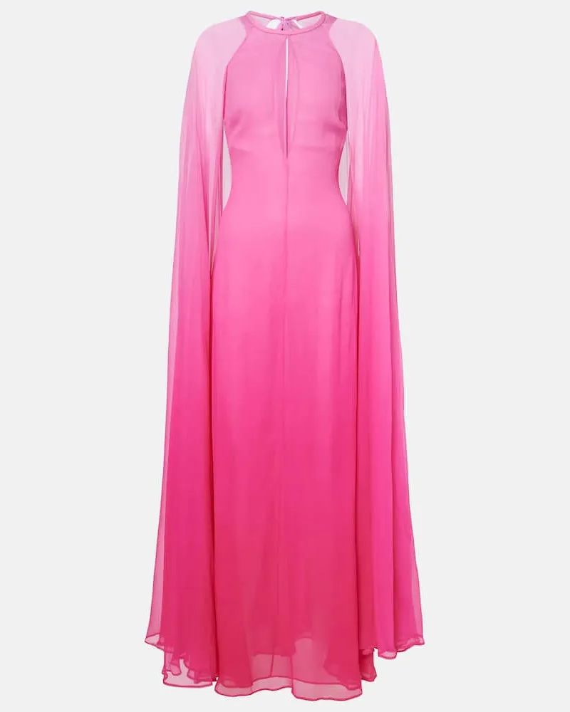 Tom Ford Robe aus Seide Pink