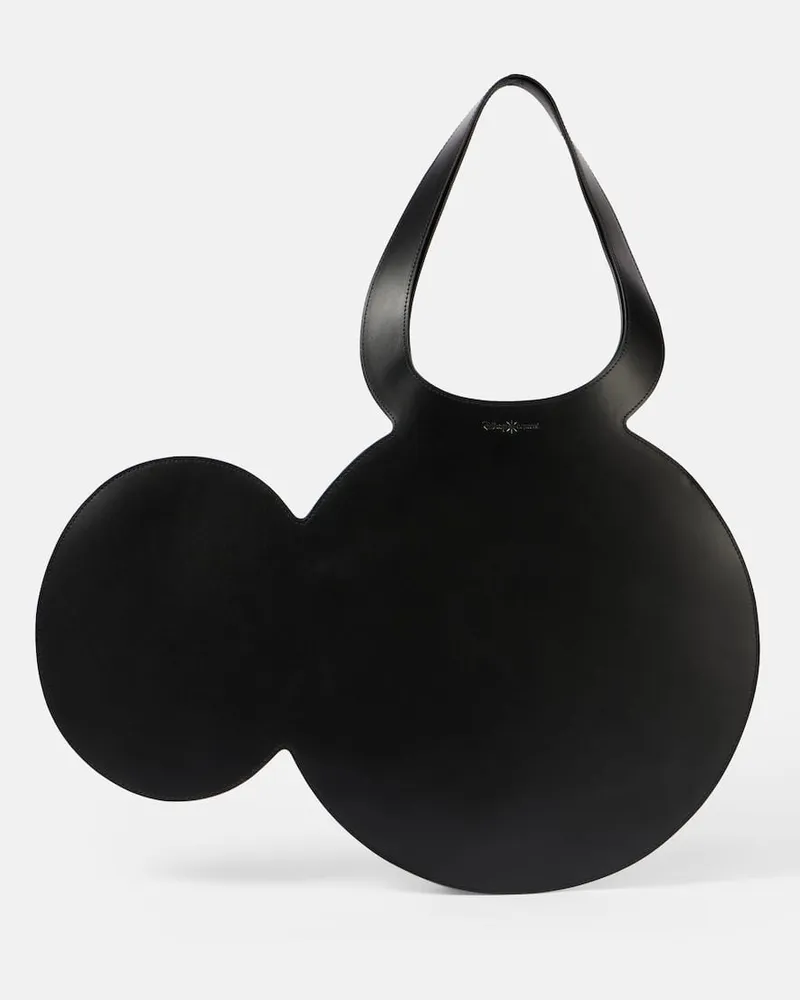 COPERNI X Disney® Tote Bag Mickey Heart aus Leder Schwarz