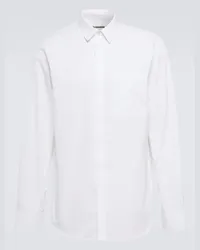 Jil Sander Hemd Tuesday aus Baumwolle Weiss