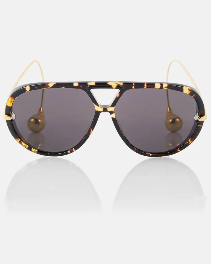 Bottega Veneta Aviator-Sonnenbrille Drop Multicolor