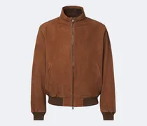 Blouson aus Veloursleder