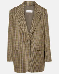 Max Mara Blazer Atlanta aus einem Wollgemisch Braun