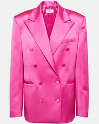 Giuseppe di Morabito Blazer aus Satin Pink