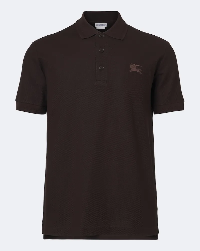Burberry Polohemd EKD aus Baumwoll-Piqué Braun