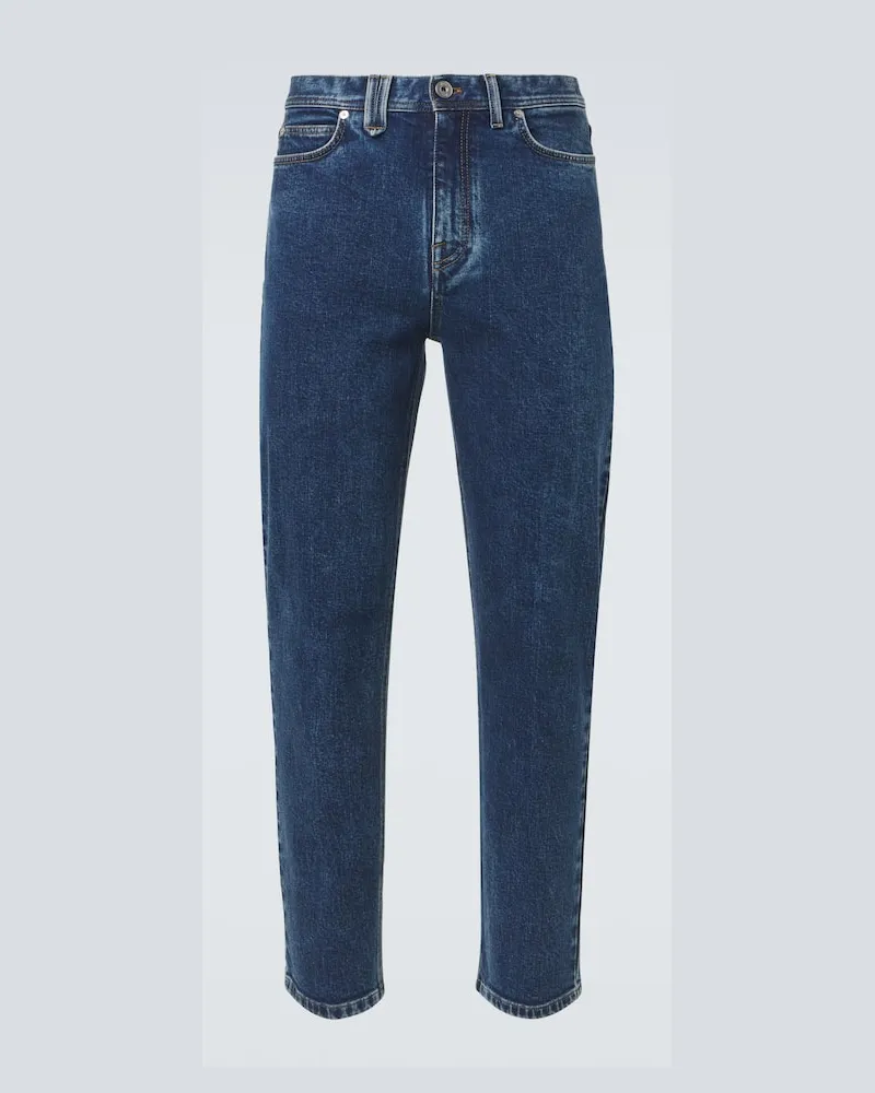 Brioni Straight Jeans Blau