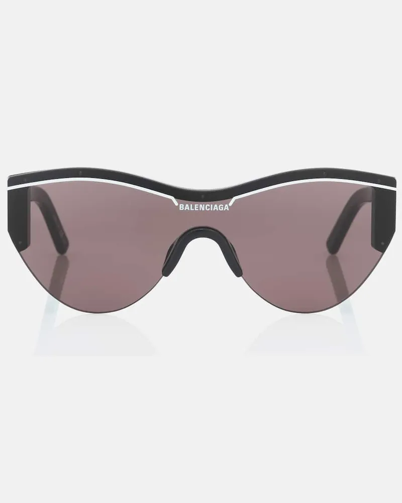 Balenciaga Cat-Eye-Sonnenbrille Ski Schwarz