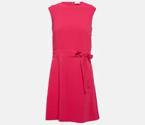 Minikleid aus Crêpe