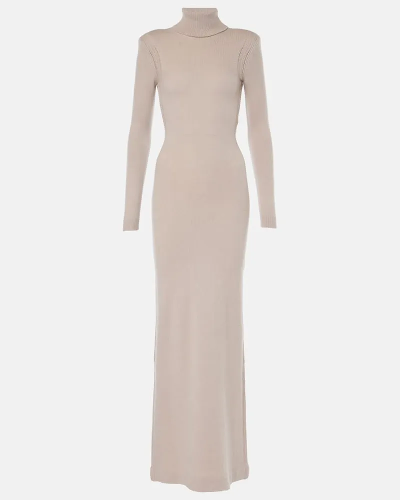 Tom Ford Robe aus Kaschmir Beige