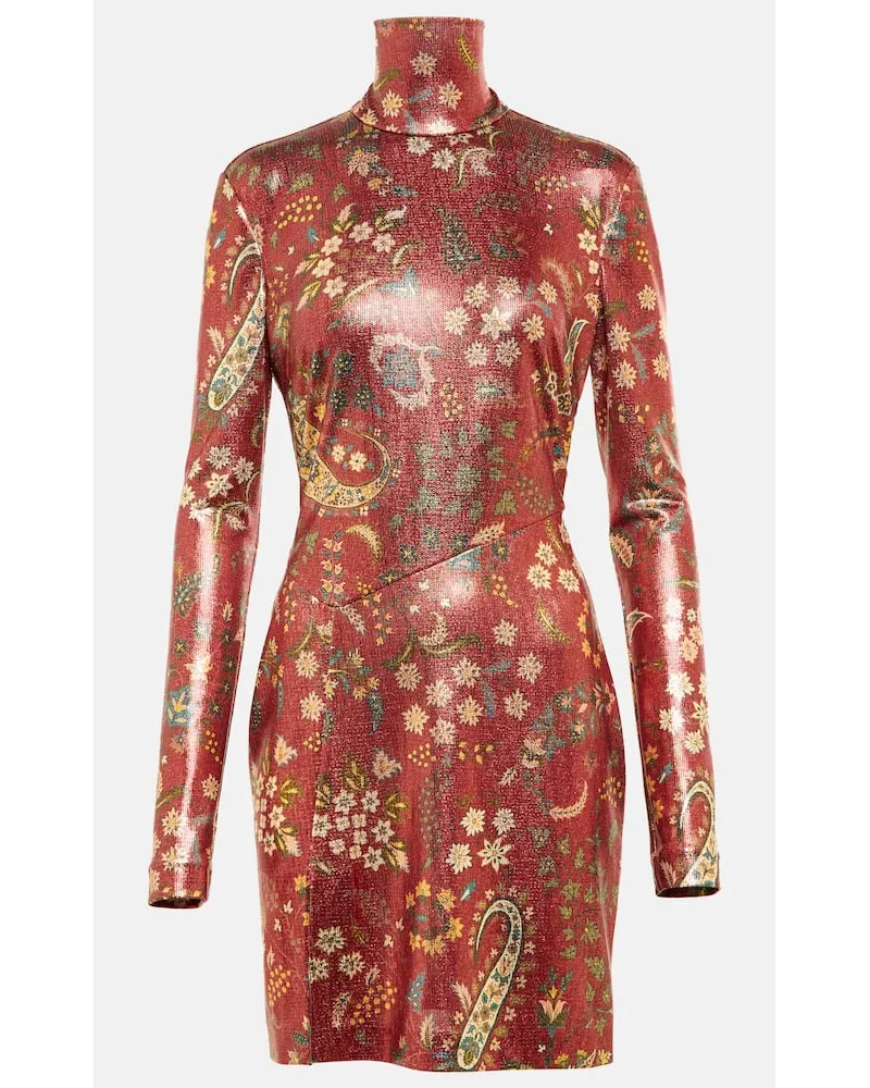 Etro Minikleid Multicolor