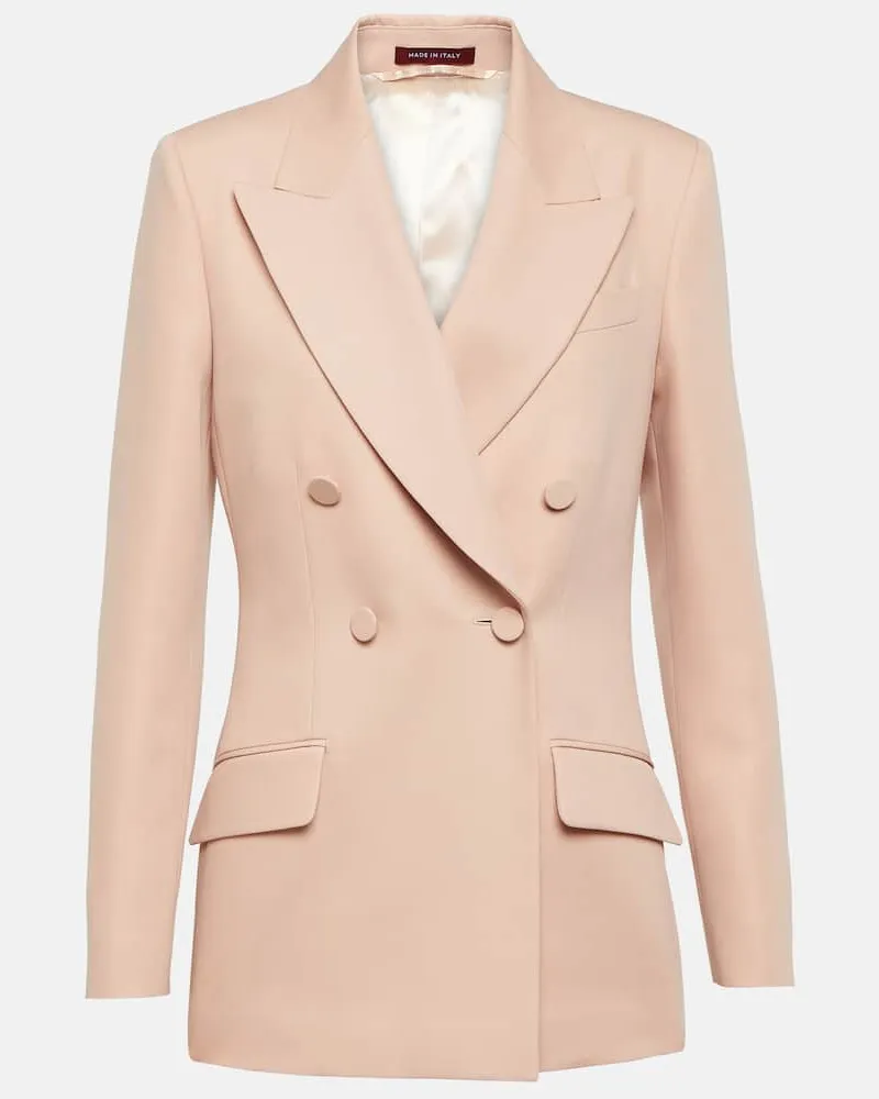 Gucci Blazer aus Wolle und Mohair Pink