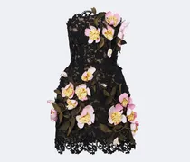 Bustier-Kleid aus Guipure-Spitze