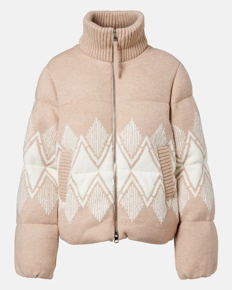 Varley Wattierte Jacke Belinda Beige