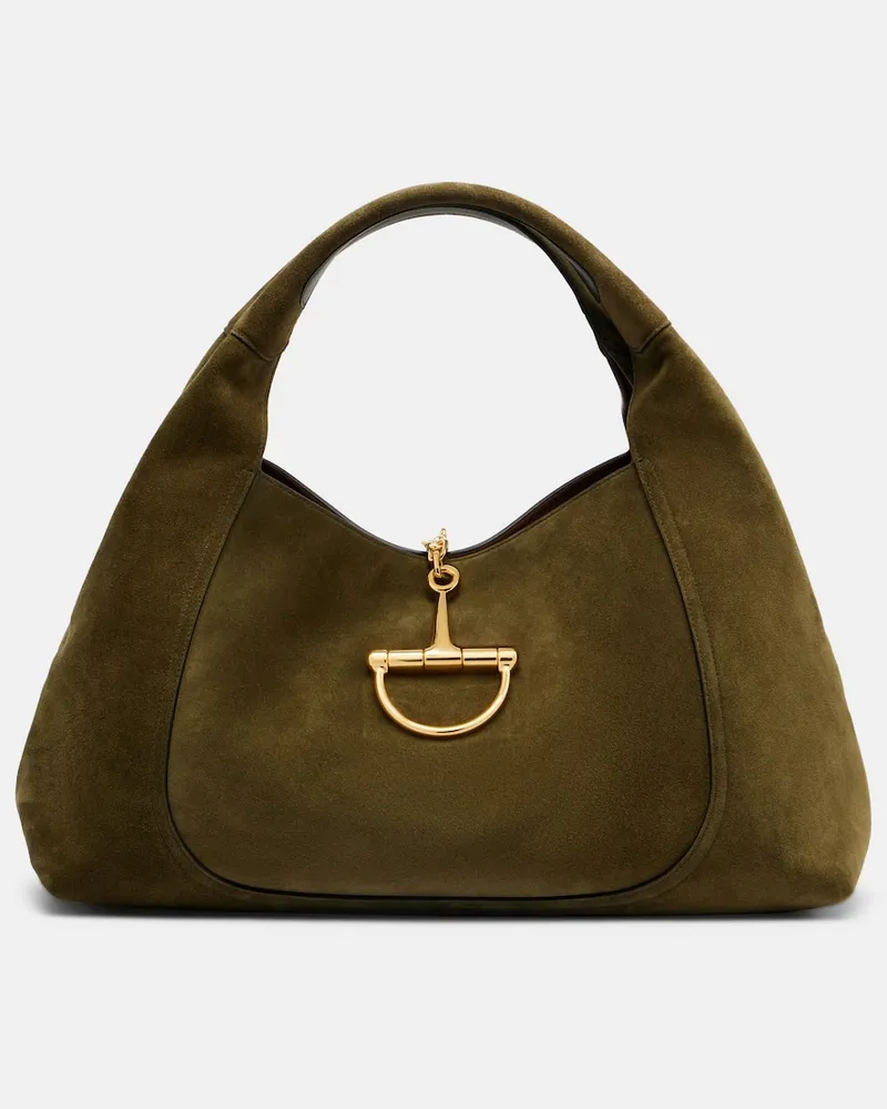 Gucci Schultertasche Gucci Softbit Maxi Grün