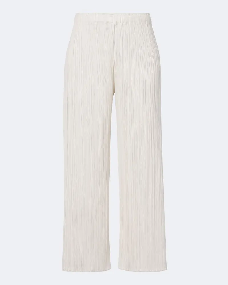 Issey Miyake Weite Hose Monthly Colors: August Weiß