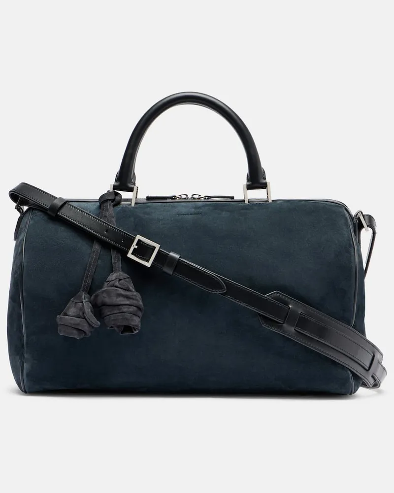Magda Butrym Weekender Varsovia aus Veloursleder Grau