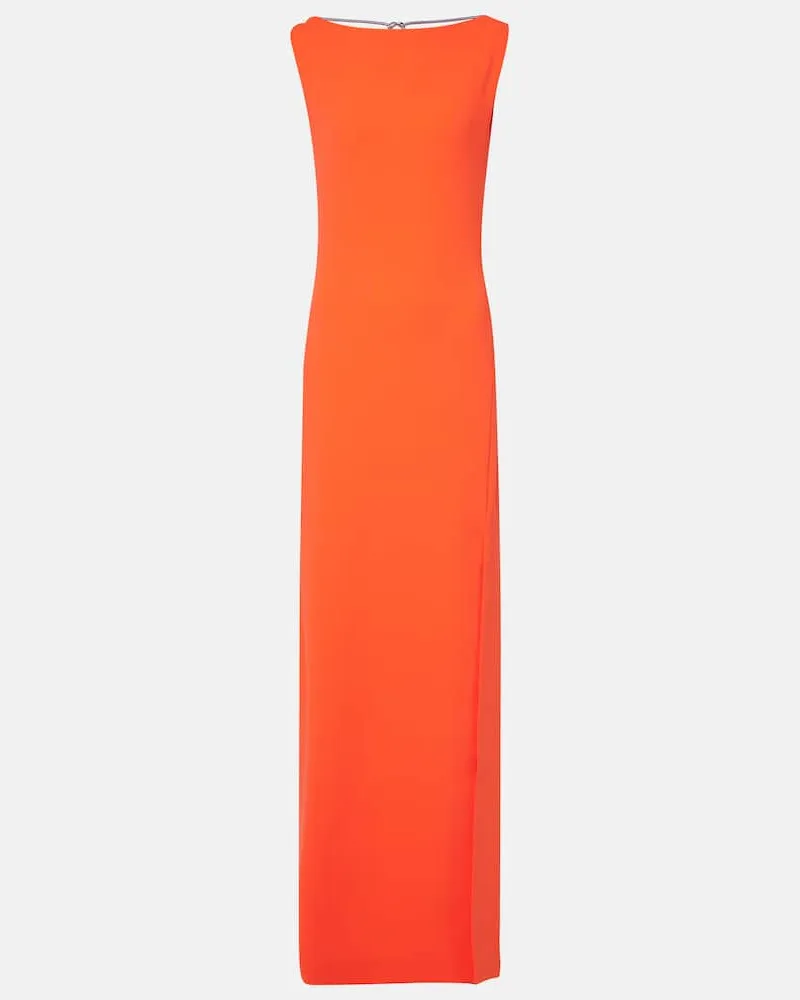 Max Mara Robe aus Cady Rot