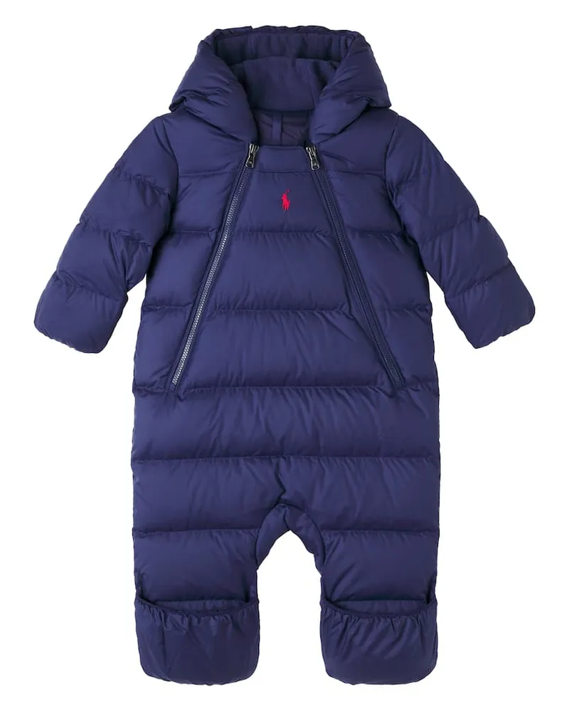 Ralph Lauren Baby Schneeanzug Blau