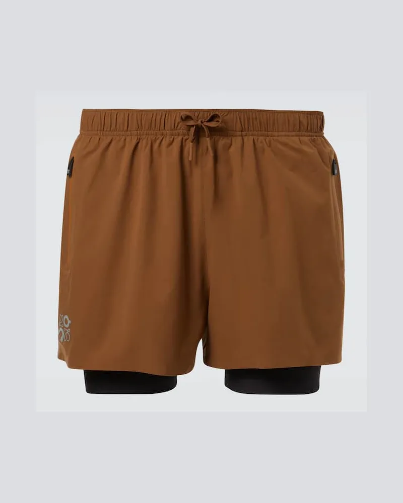 Loewe X On Running Shorts Braun