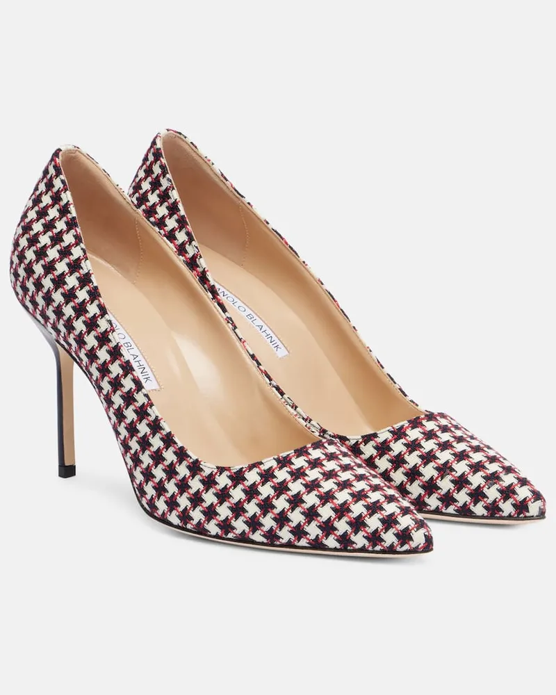 Manolo Blahnik Pumps BB 90 Weiß