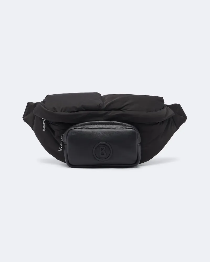 Bogner Gürteltasche Runa aus Leder Schwarz