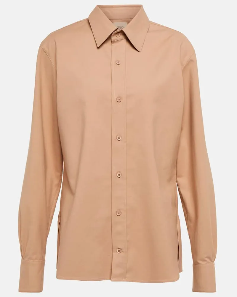TOD'S Hemd aus Baumwolle Nude