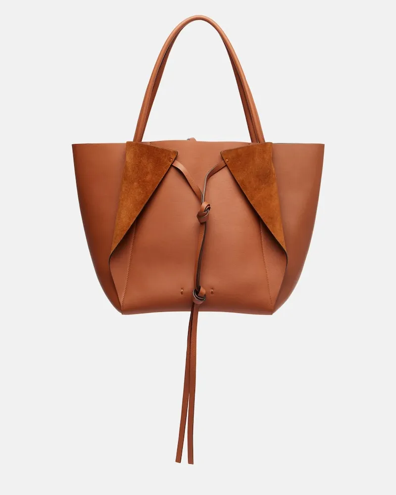 Gabriela Hearst Tote Marija aus Leder Braun