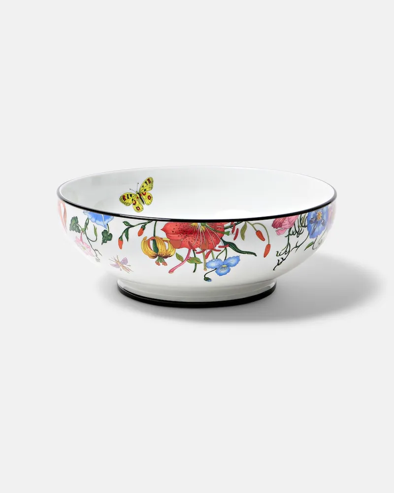 Gucci Salatschüssel Gucci Flora Weiß