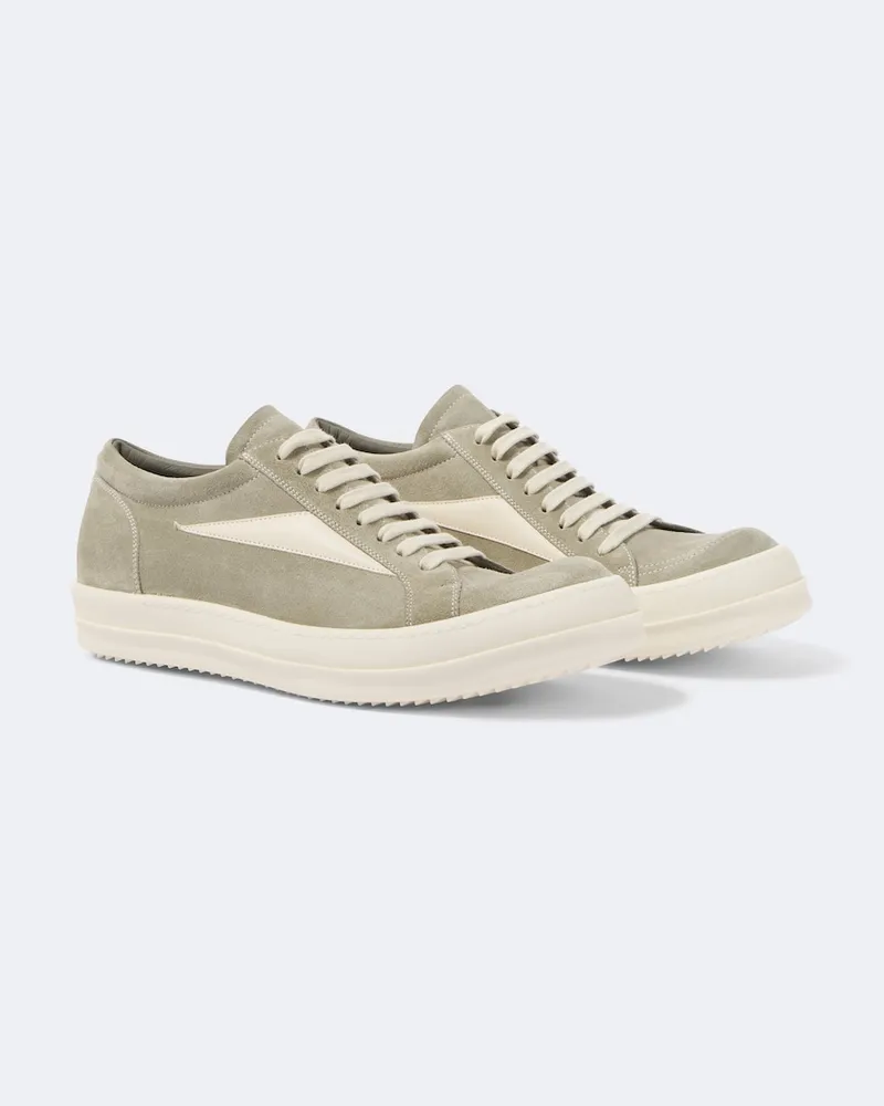 Rick Owens Sneakers Vintage aus Veloursleder Grau