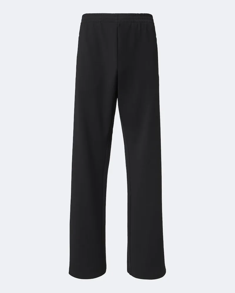 Gucci Weite Hose aus Jersey Schwarz