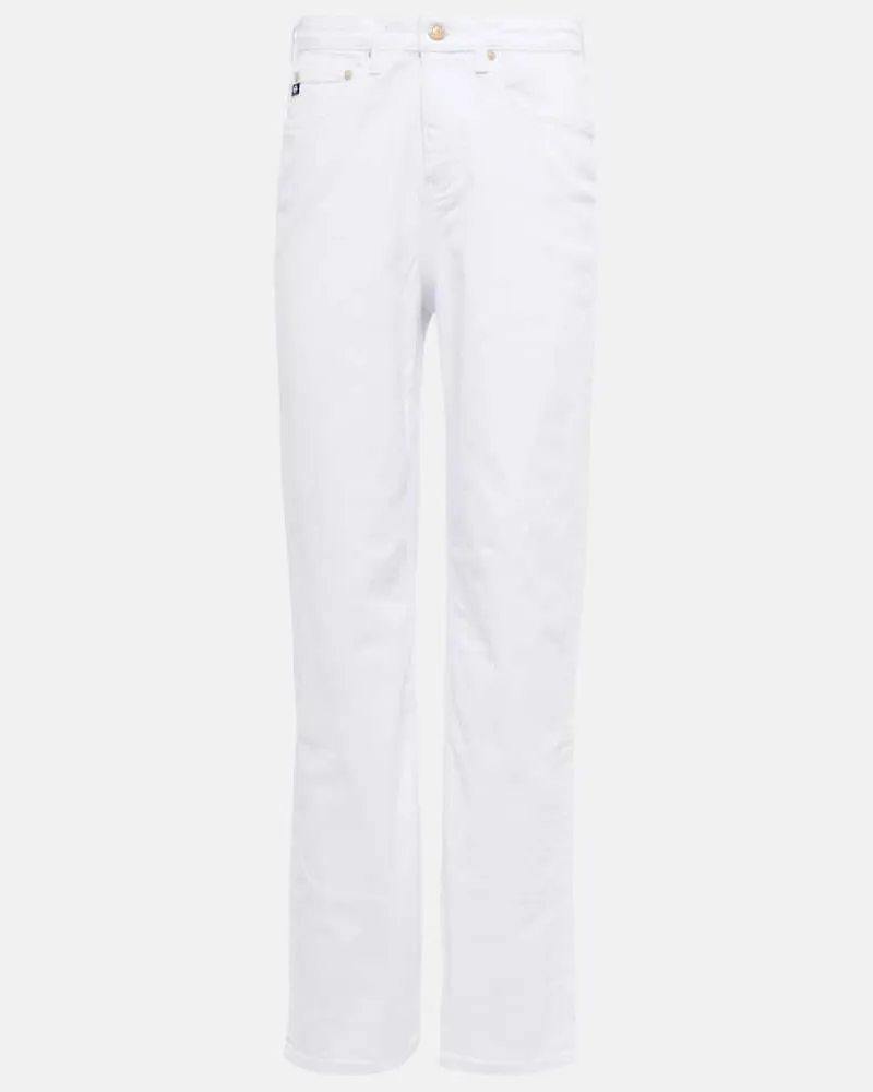 Adriano Goldschmied High-Rise Wide-Leg Jeans Weiß