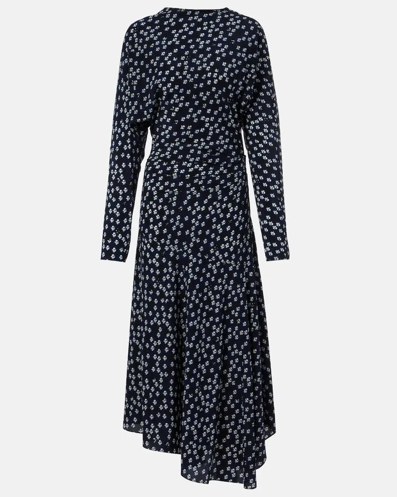 Proenza Schouler Bedrucktes Maxikleid Alina Blau