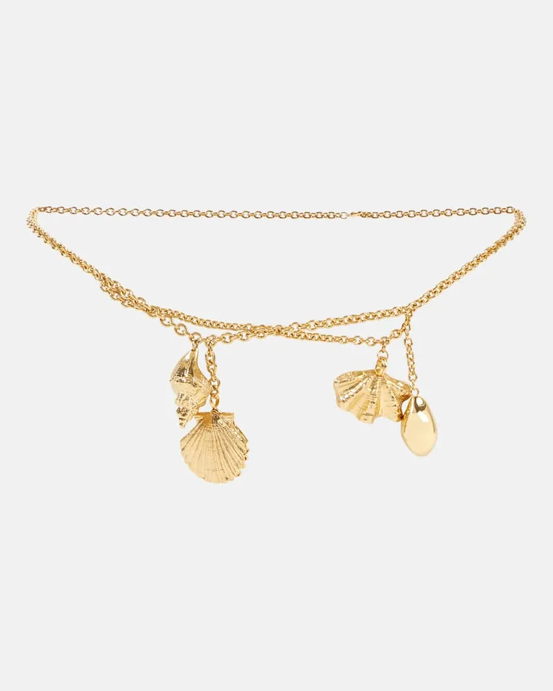 Chloé Chloé Kettengürtel Chloé Shells Gold