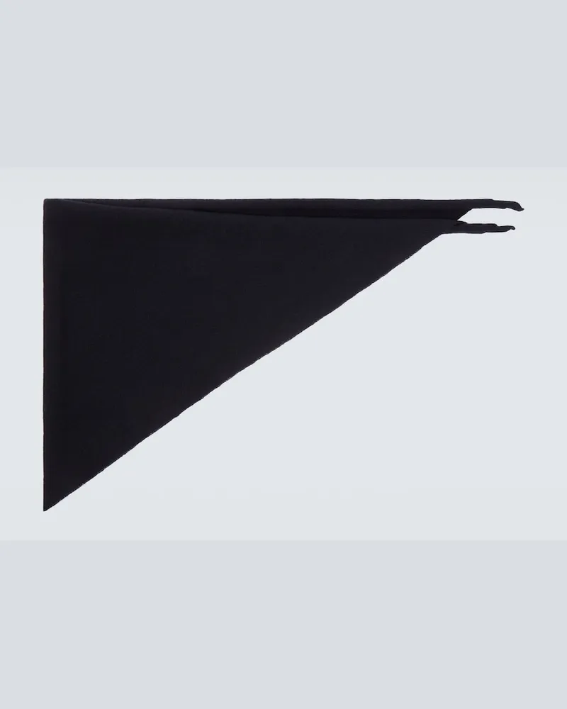 AGNONA Schal aus Kaschmir Blau