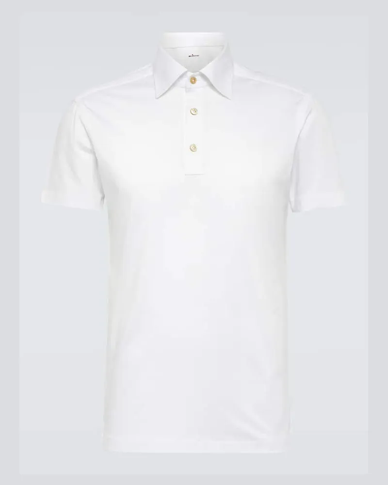 Kiton Polohemd aus Baumwolle Weiß