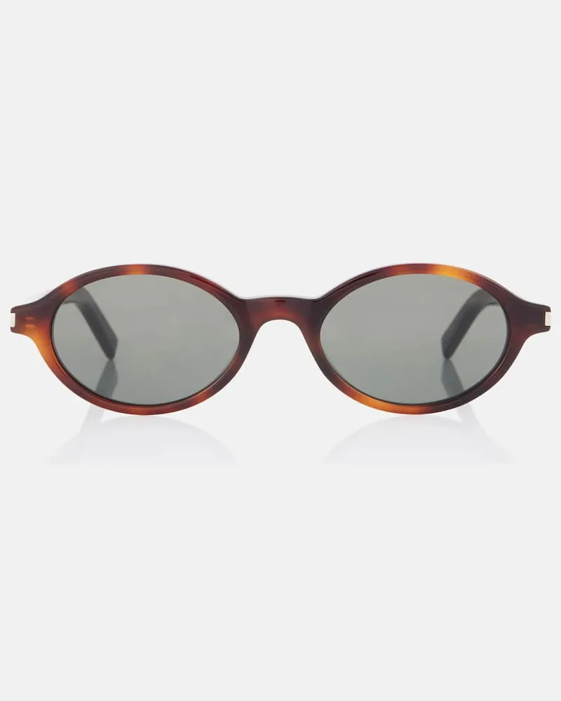 Saint Laurent Ovale Sonnenbrille SL 751 Jeanne Braun