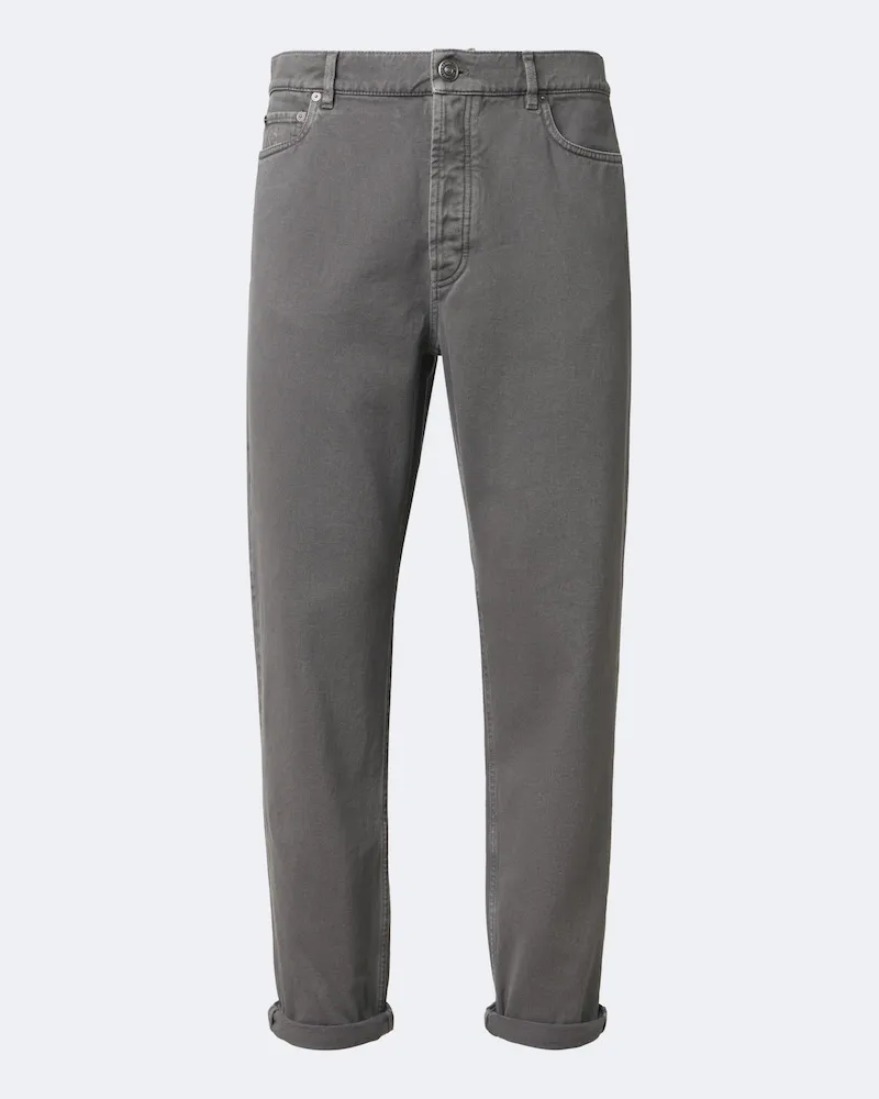 Brunello Cucinelli Straight Jeans Grau