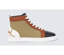 Sneakers Fun Louisaus Canvas und Leder