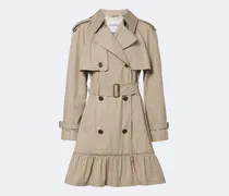 Trenchcoat Tillydrine aus Baumwollgabardine
