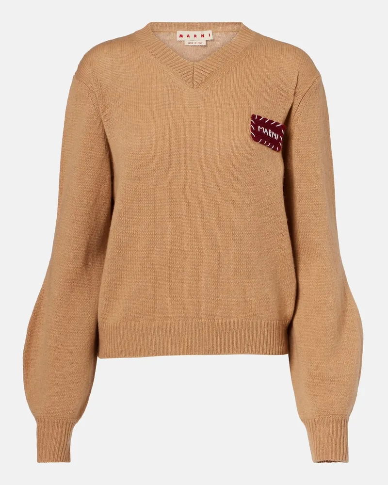 Marni Pullover aus Kaschmir Braun