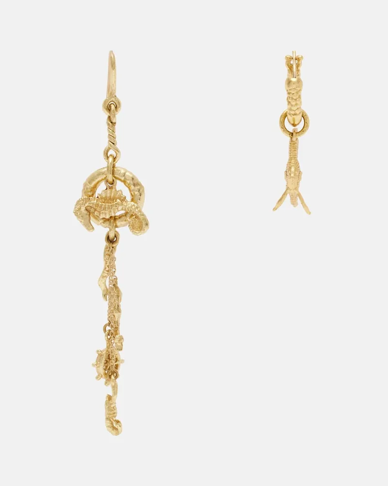 ALEMAIS Alémais Ohrringe Mismatched Sea Gold