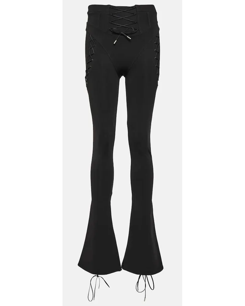 OFF-WHITE Schlaghose Schwarz