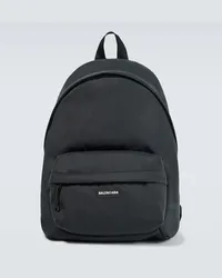 Balenciaga Wendbarer Rucksack Explorer Schwarz