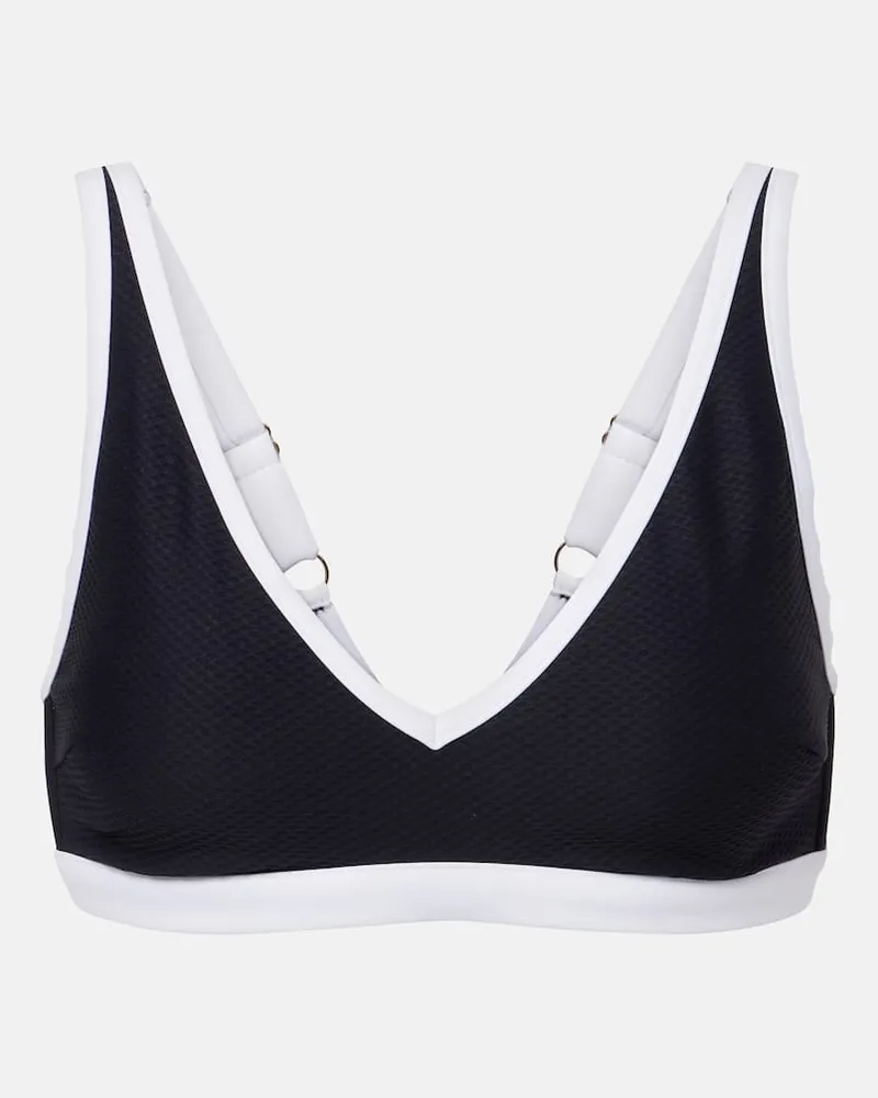 Heidi Klein Bikini-Oberteil Pampelonne Schwarz