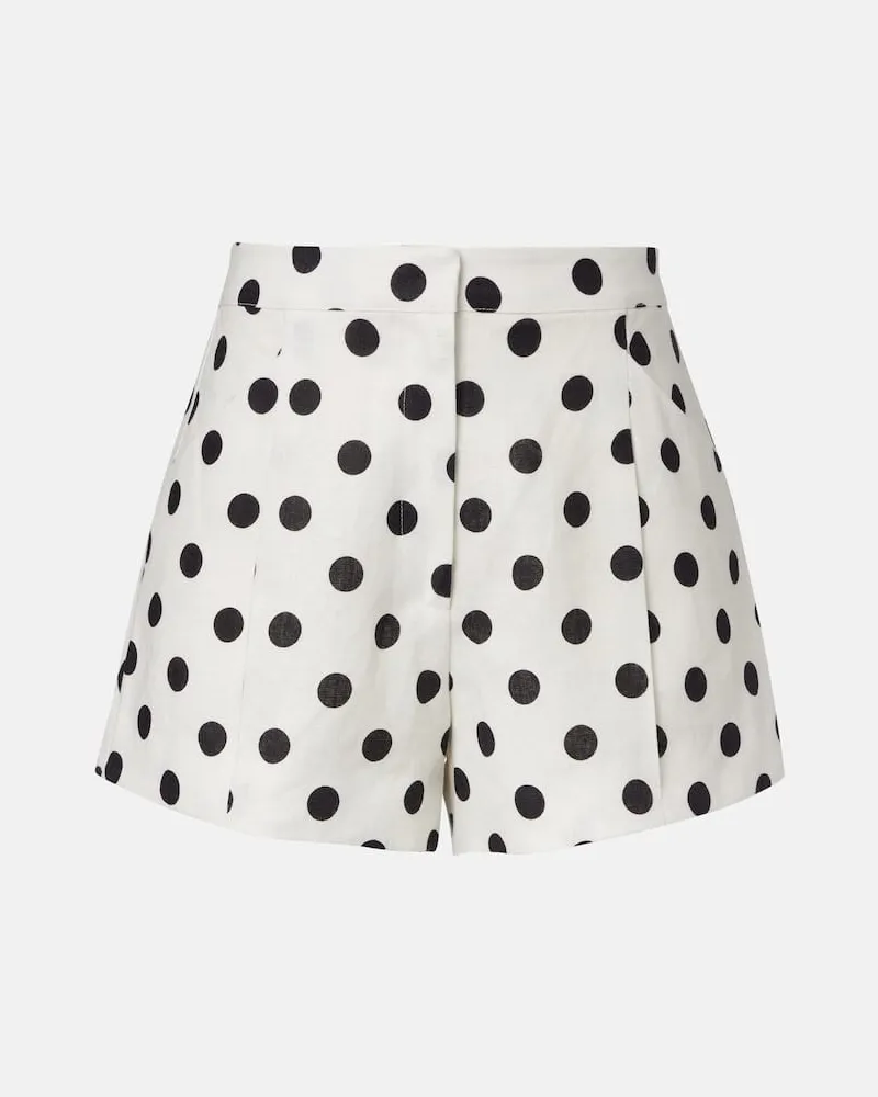 Posse Shorts Rosalie aus Leinen Multicolor