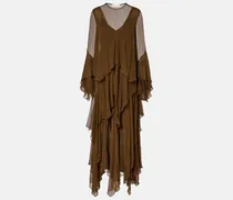 Robe aus Seidenorganza
