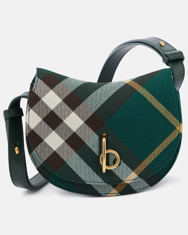 Burberry Schultertasche Rocking Horse Mini Grün